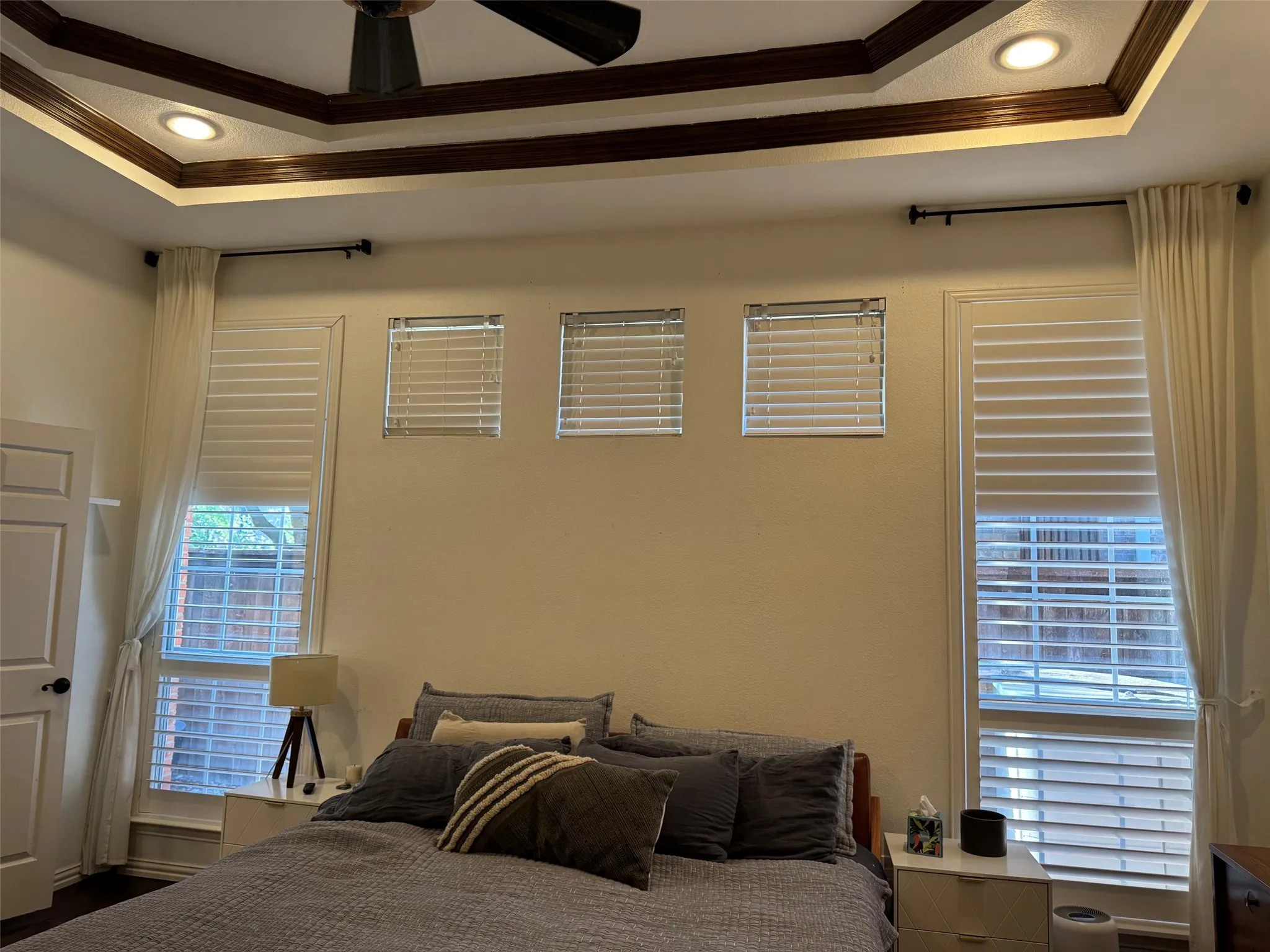 Primary Bedroom with new neutral color