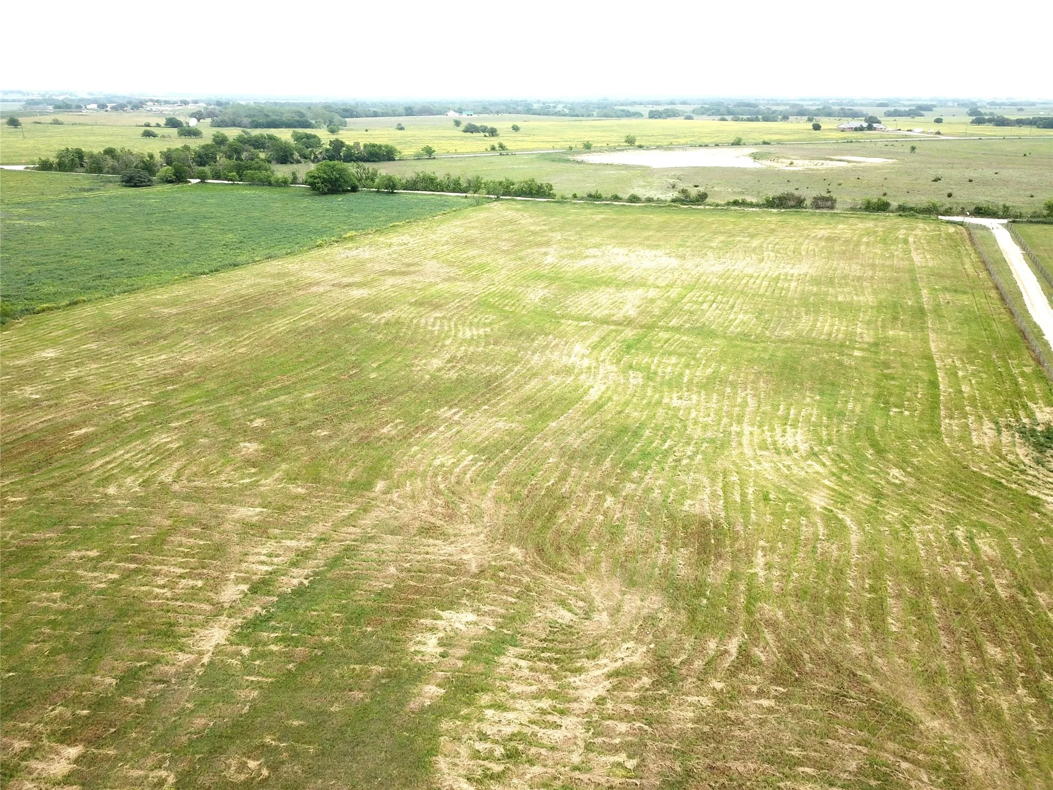 Bird's eye view featuring a rural view