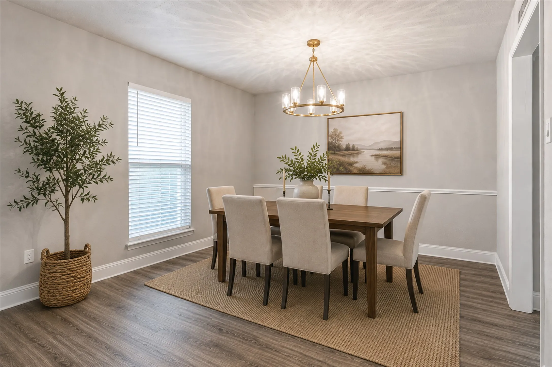 Dining Room. Virtually Staged
