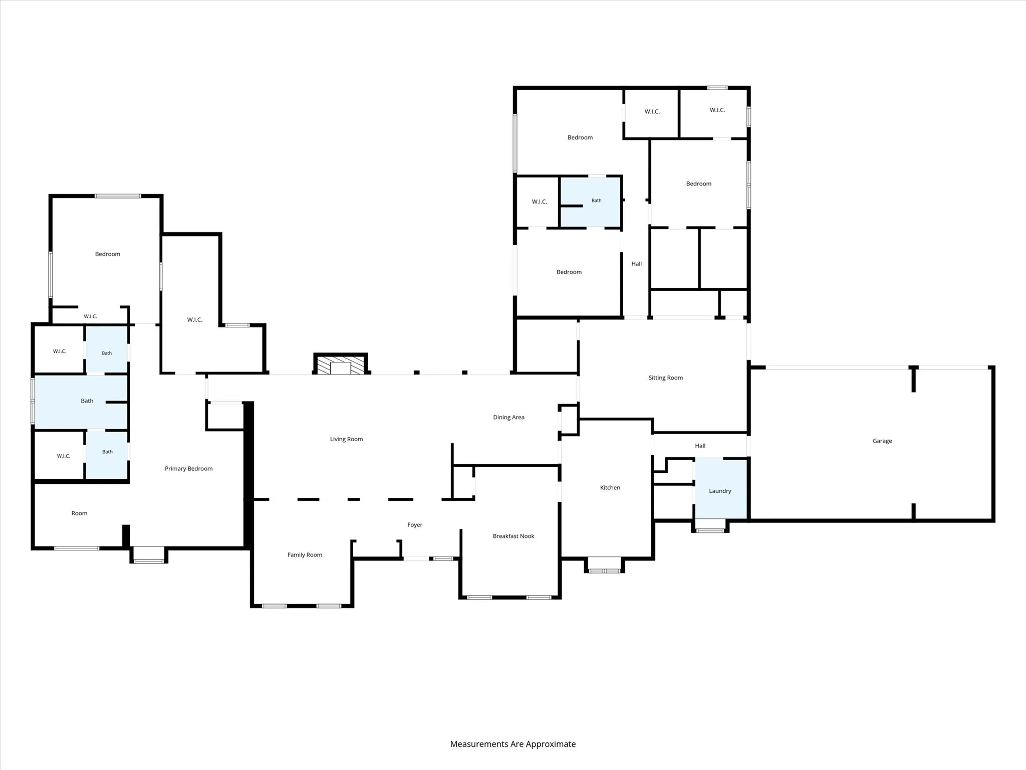 Architectural blueprint detailing a flow designed for effortless living