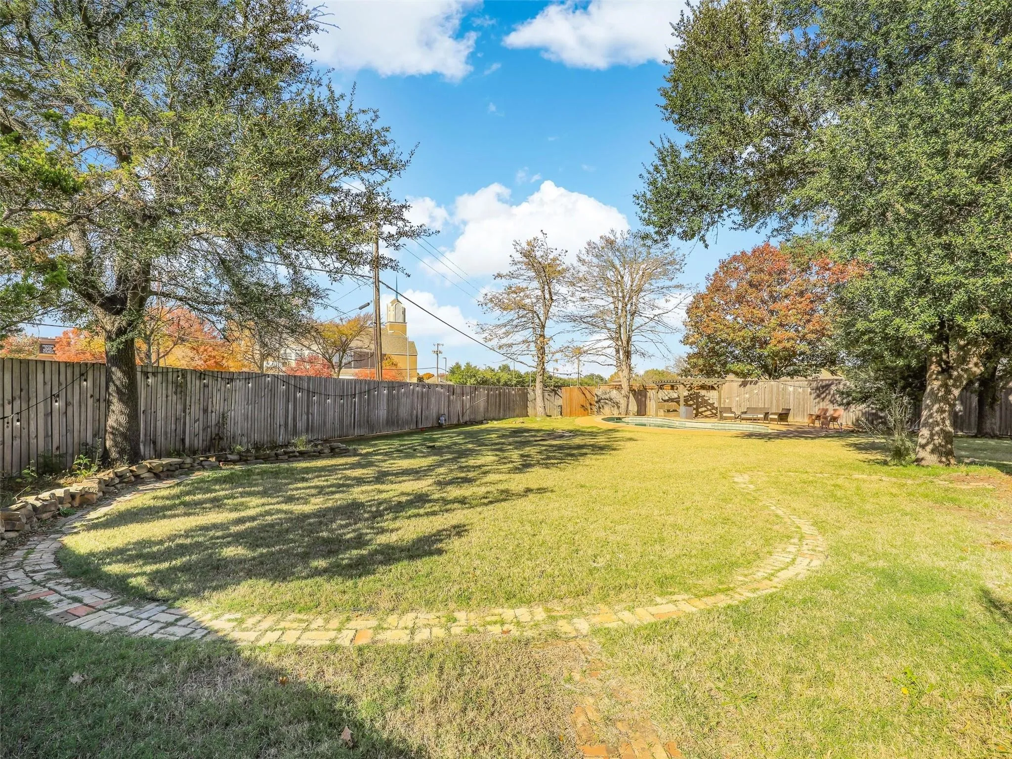 View of yard