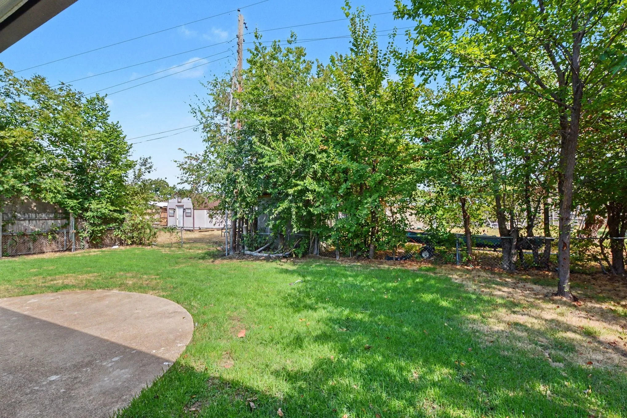 Backyard.