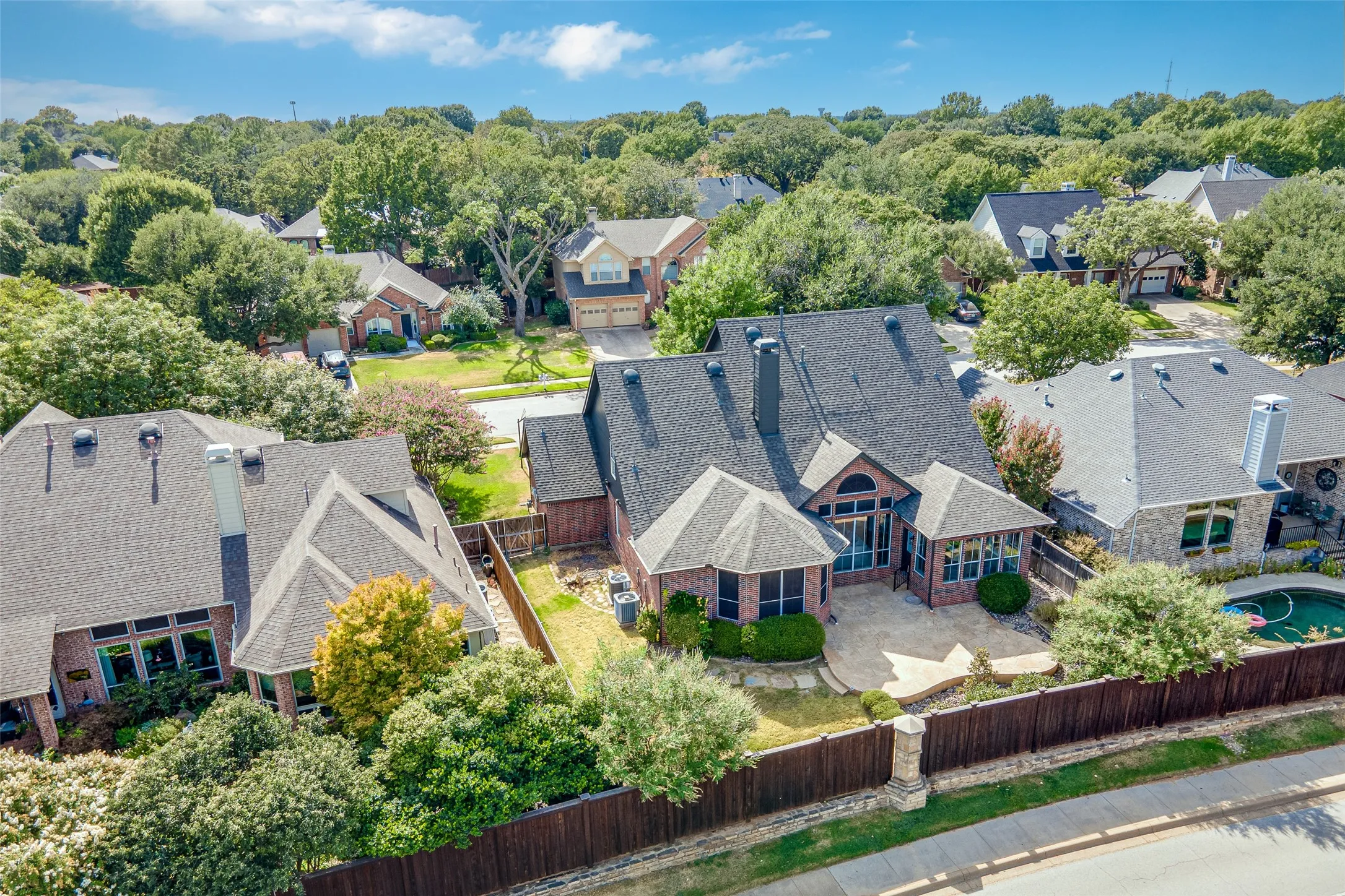 What a great neighborhood and location.