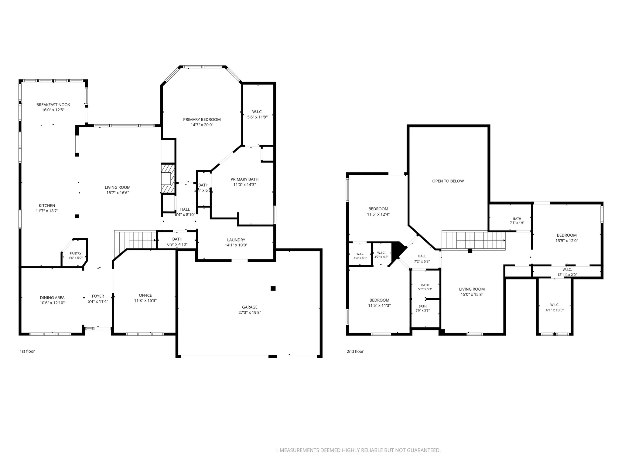 Amazing open floor plan with lots of storage.