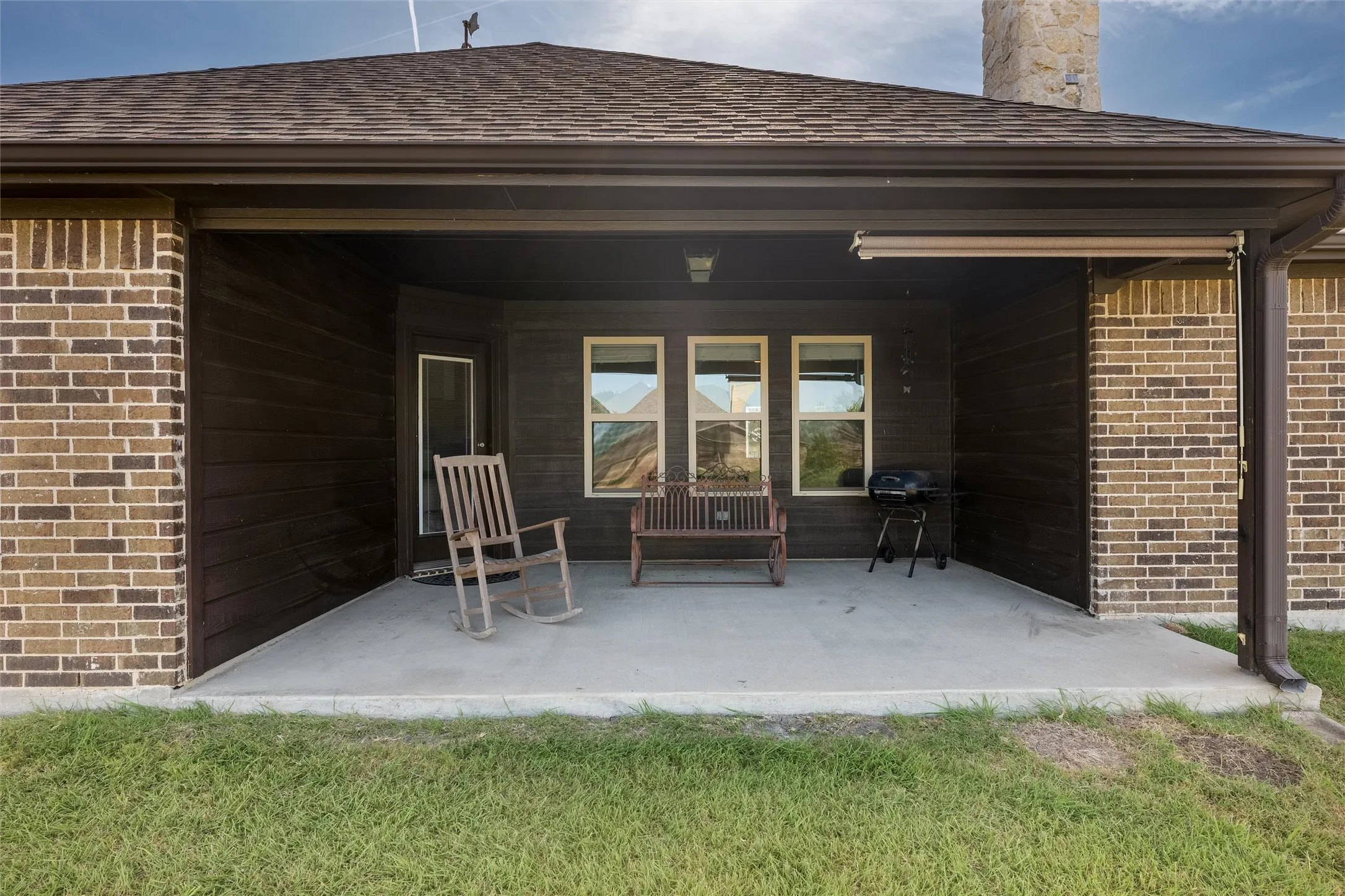 Covered Back Patio, Roof 2017, gutters, sprinkler system, septic system