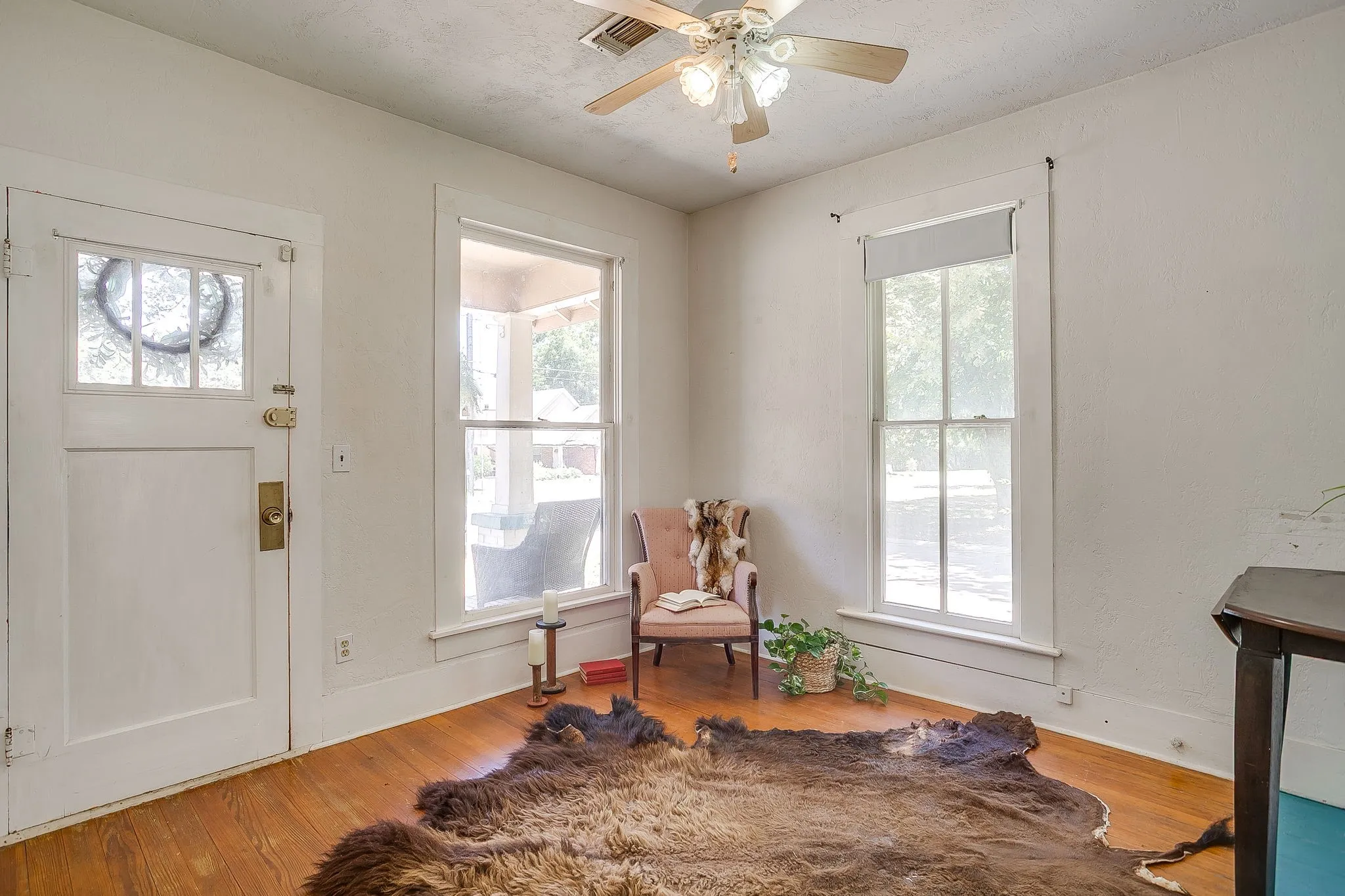 Sitting area in original home. Previously converted to a kitchen