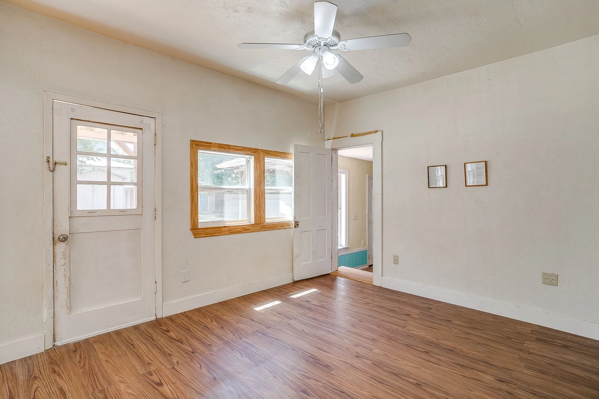 now converted to a bedroom
