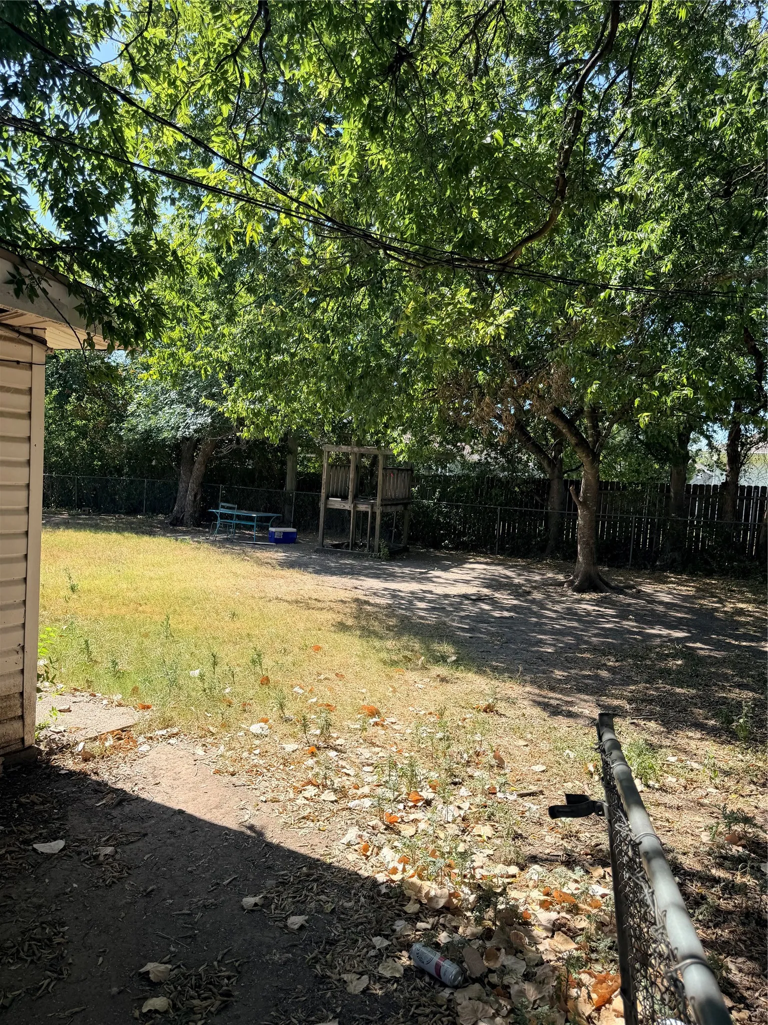 Large Back Yard