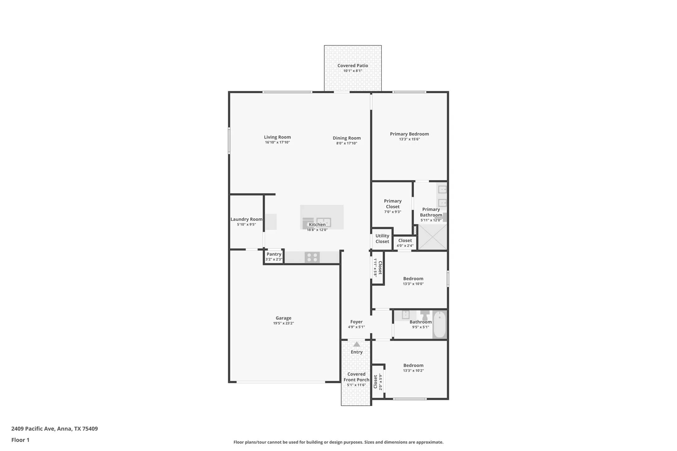 Single Family Residence For Sale in Collin County , 2409 Pacific Avenue, Anna, Texas 75409, 3 Bedroom, 2 Bathroom, 2 Garage spaces, 1,592 Sqft, built in 2022, mls#21362300, Real Estate Agent in Anna, Homes For Sale in Collin county, Homes For Sale in Anna, Realtor in Anna Texas, Real Estate Brokerage Independent Realty Texas, Luminita Cordes Realtor