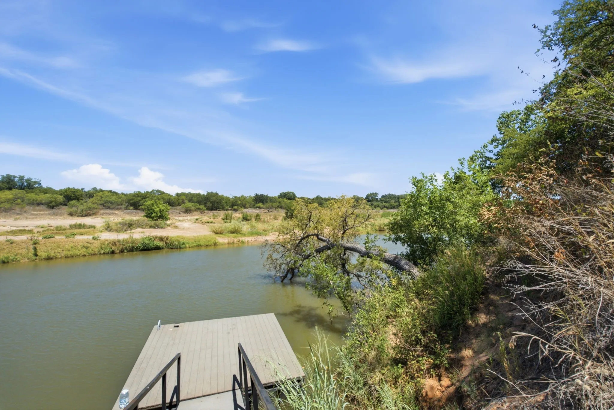 Community area by the river