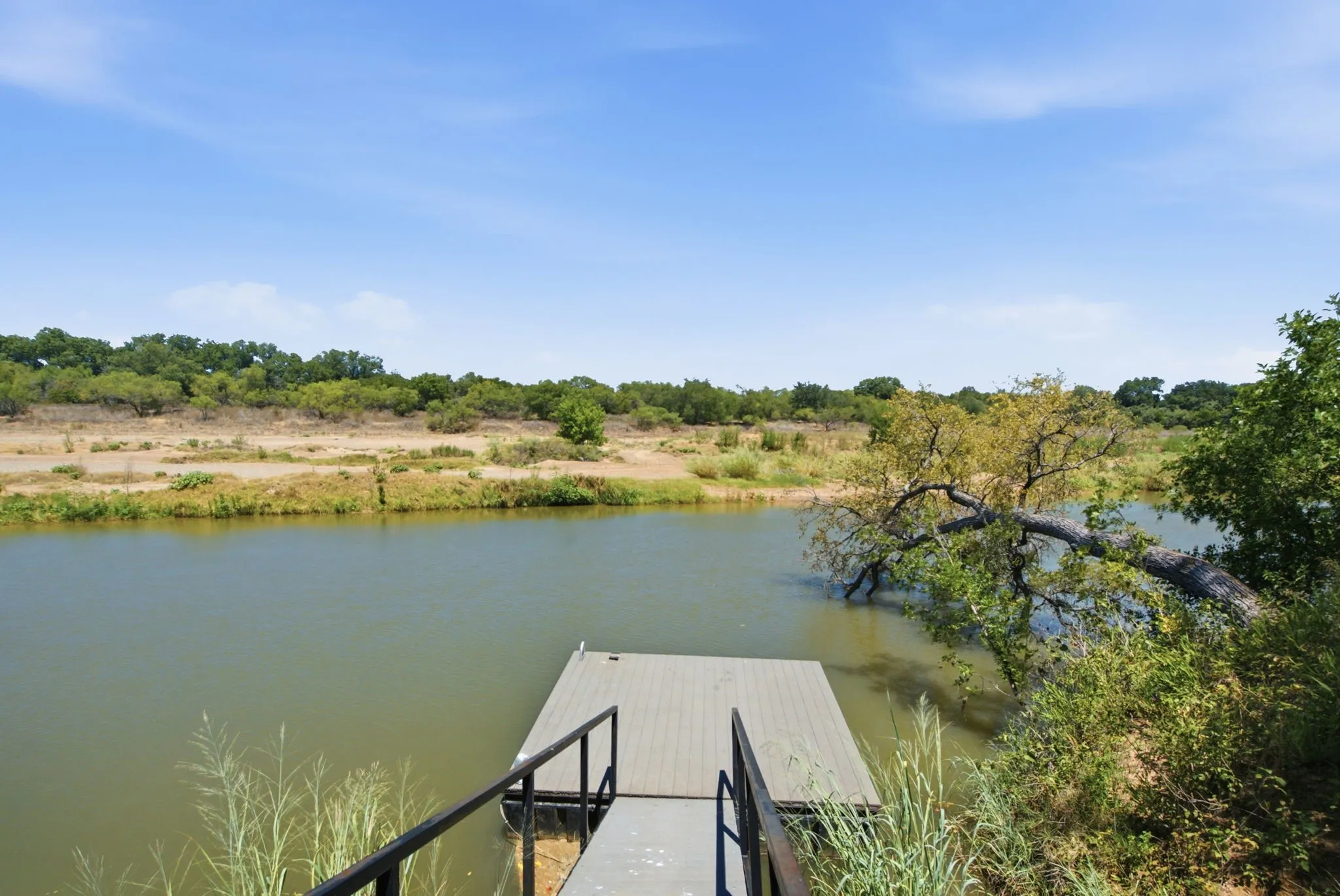 Community area by the river