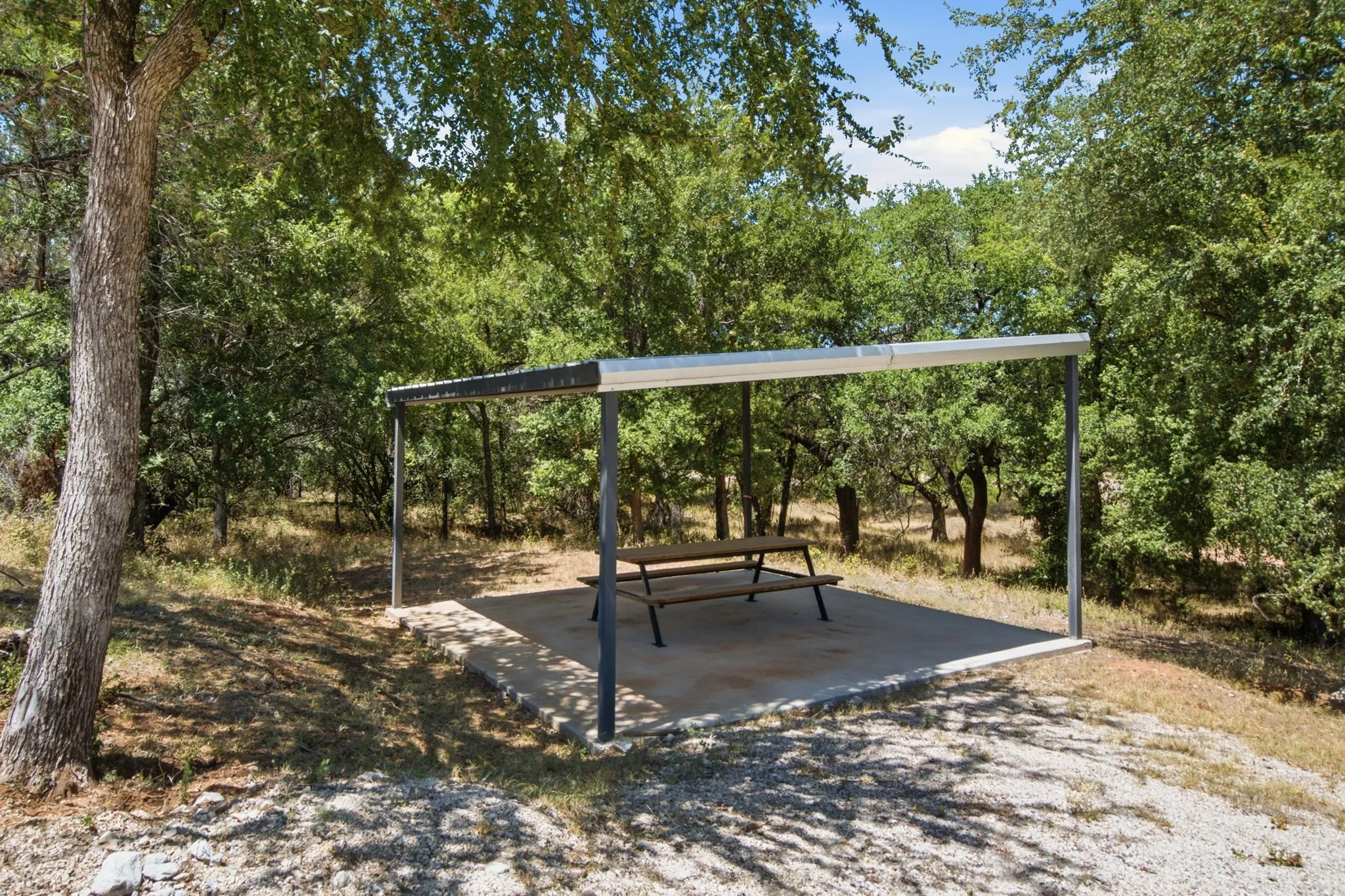 Community area by the river