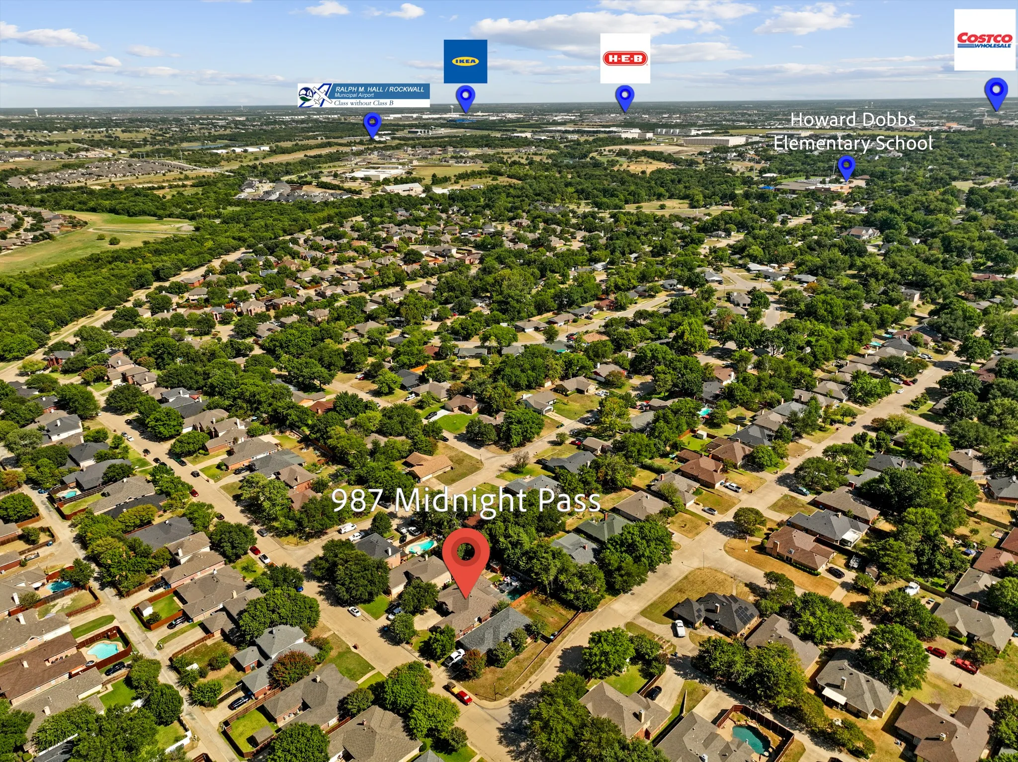 Single Family Residence For Sale in Rockwall County , 987 Midnight Pass, Rockwall, Texas 75087, 4 Bedroom, 2 Bathroom, 2 Garage spaces, 2,289 Sqft, built in 1998, mls#21336279, Real Estate Agent in Rockwall, Homes For Sale in Rockwall county, Homes For Sale in Rockwall, Realtor in Rockwall Texas, Real Estate Brokerage Independent Realty Texas, Luminita Cordes Realtor