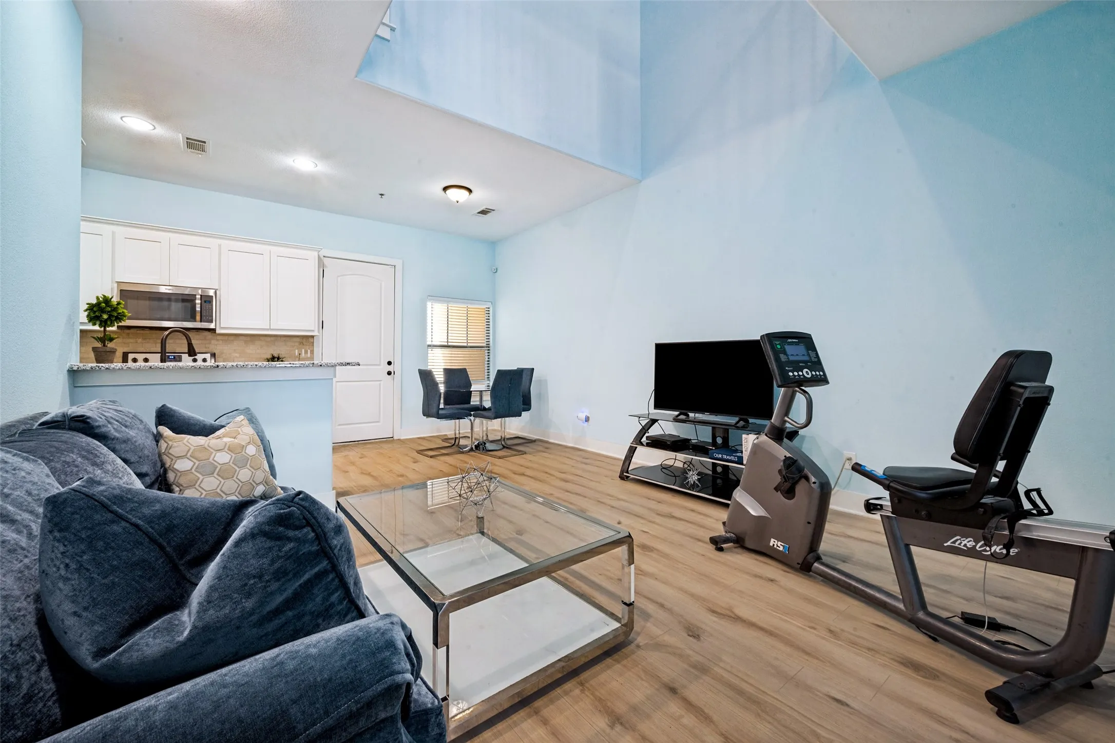 Open concept living area