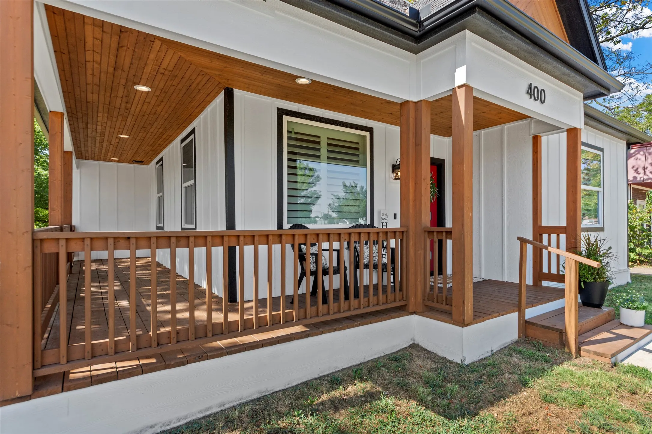 Amazing wrap around porch