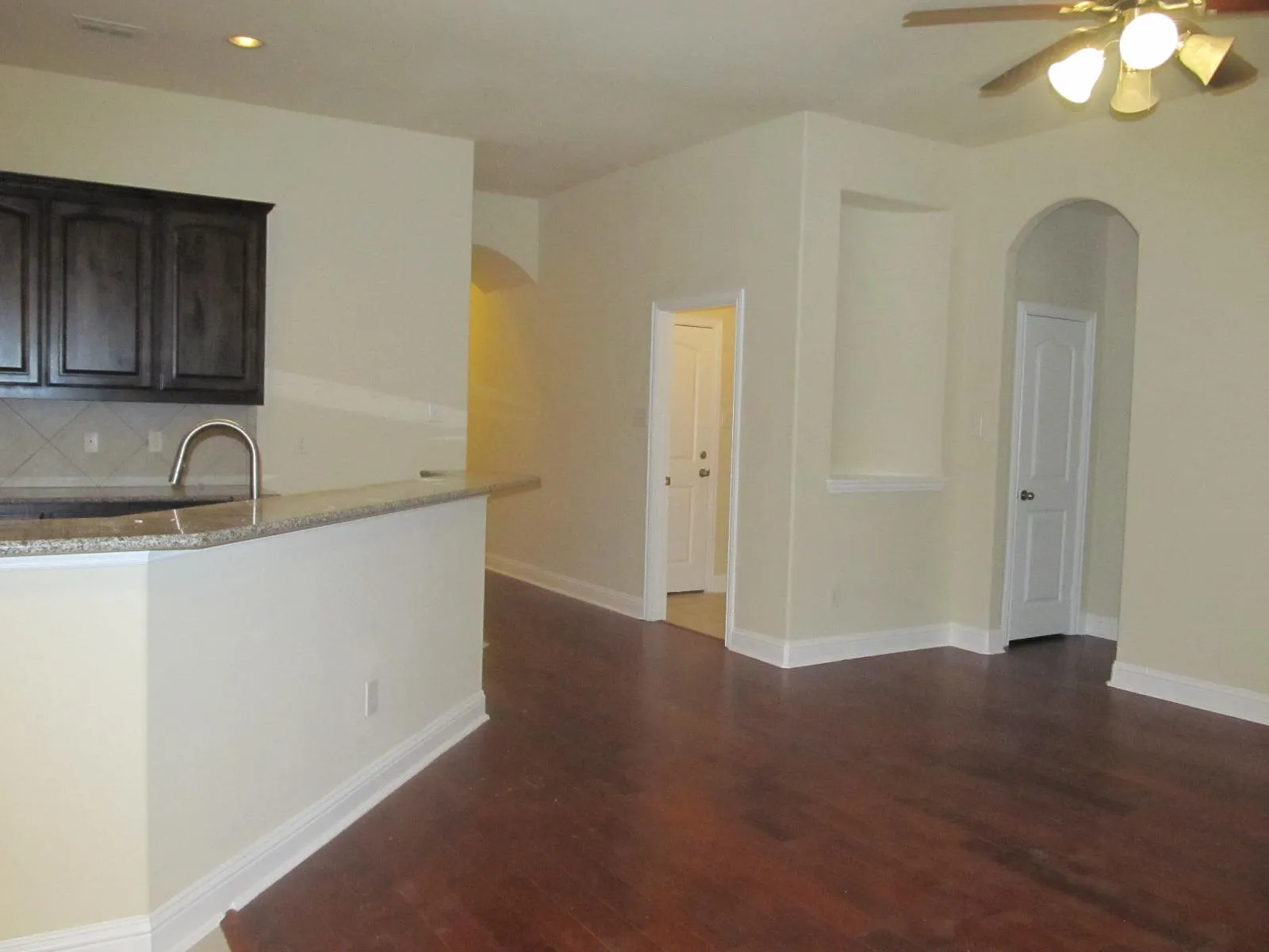 Dining Area looking to Primary Entry and Laundry