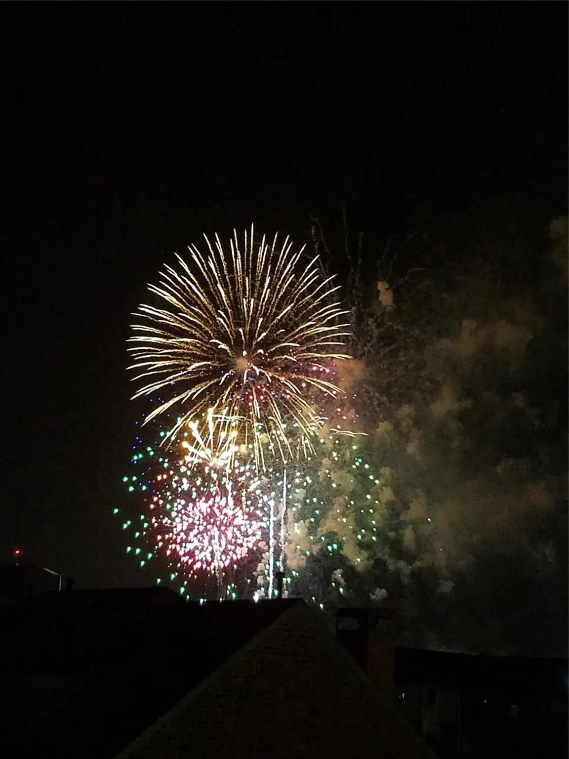 Fireworks of Kaboom town. Photo take at Meridian Square
