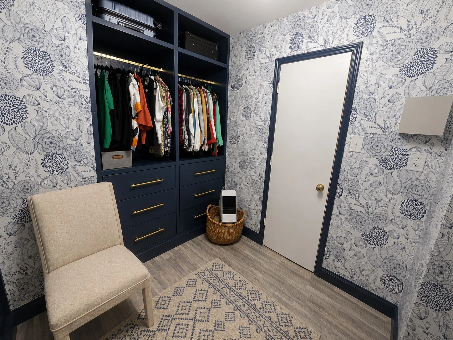 Custom Closet in Primary Bedroom