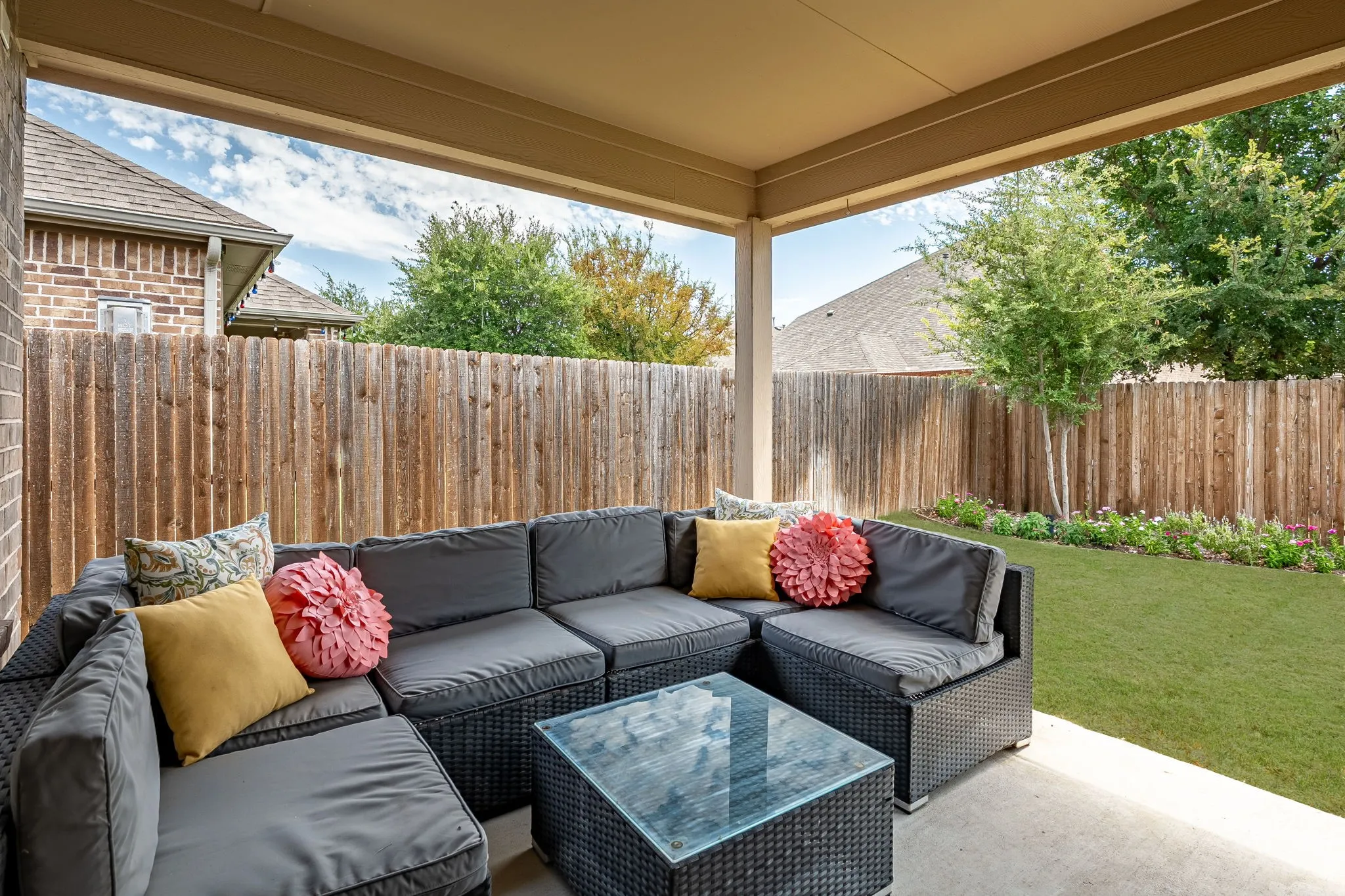 Entertain friends outside