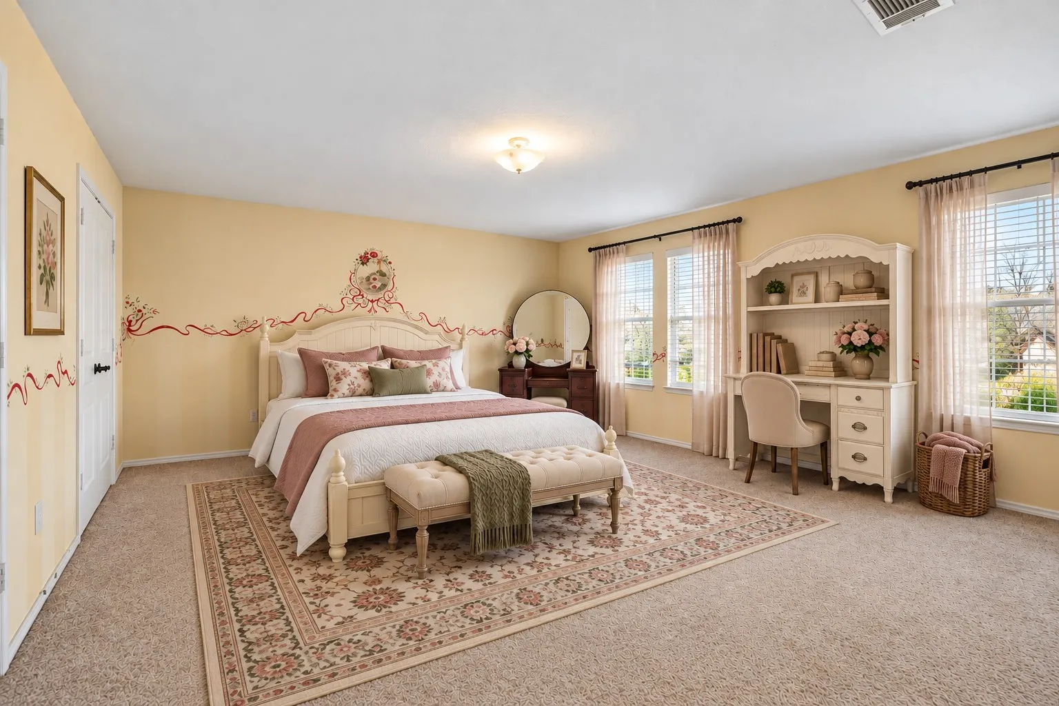 Bedroom—Virtually Staged