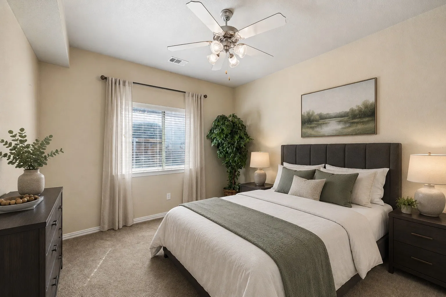 Bedroom—Virtually Staged