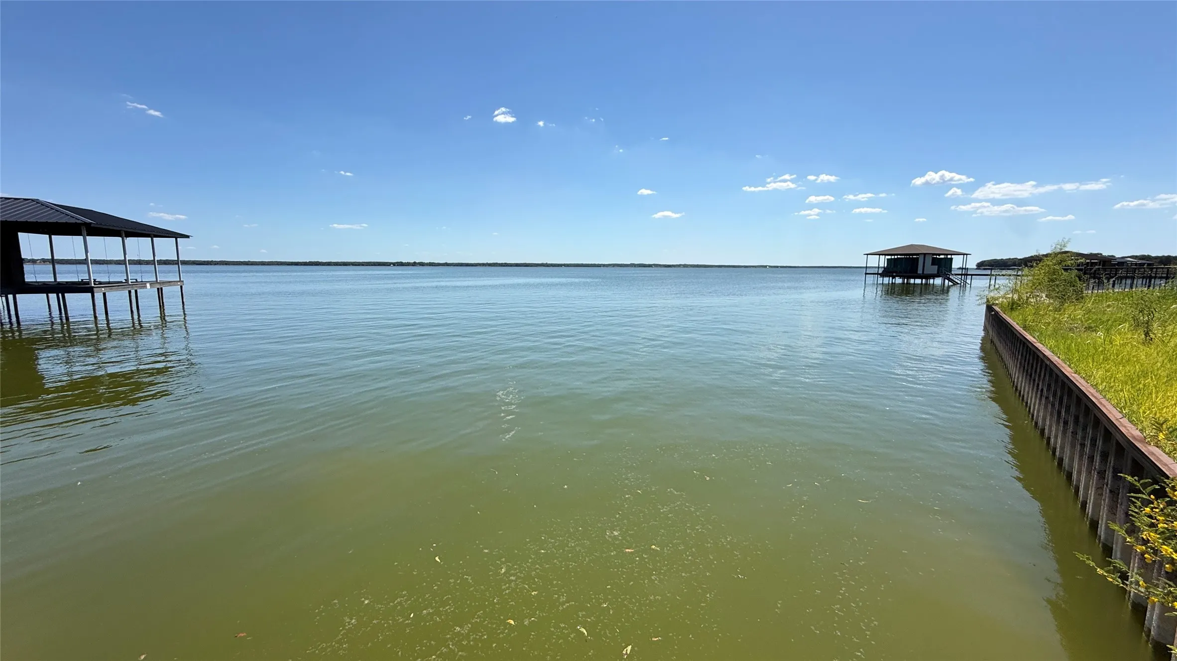 Sweeping open-water views provide the perfect backdrop for a future vacation home or weekend escape on Richland Chambers Lake.