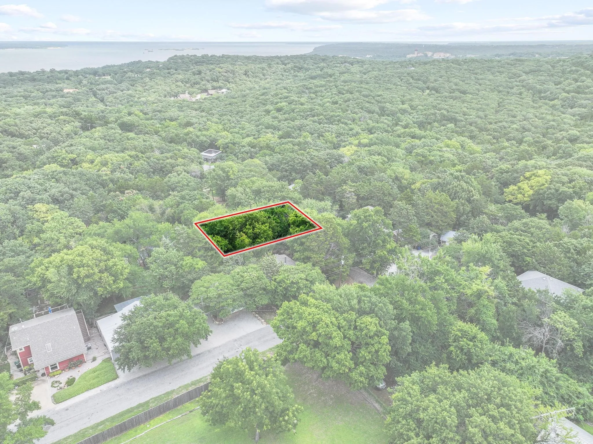 Wooded lot offering extensive tree coverage and a natural setting