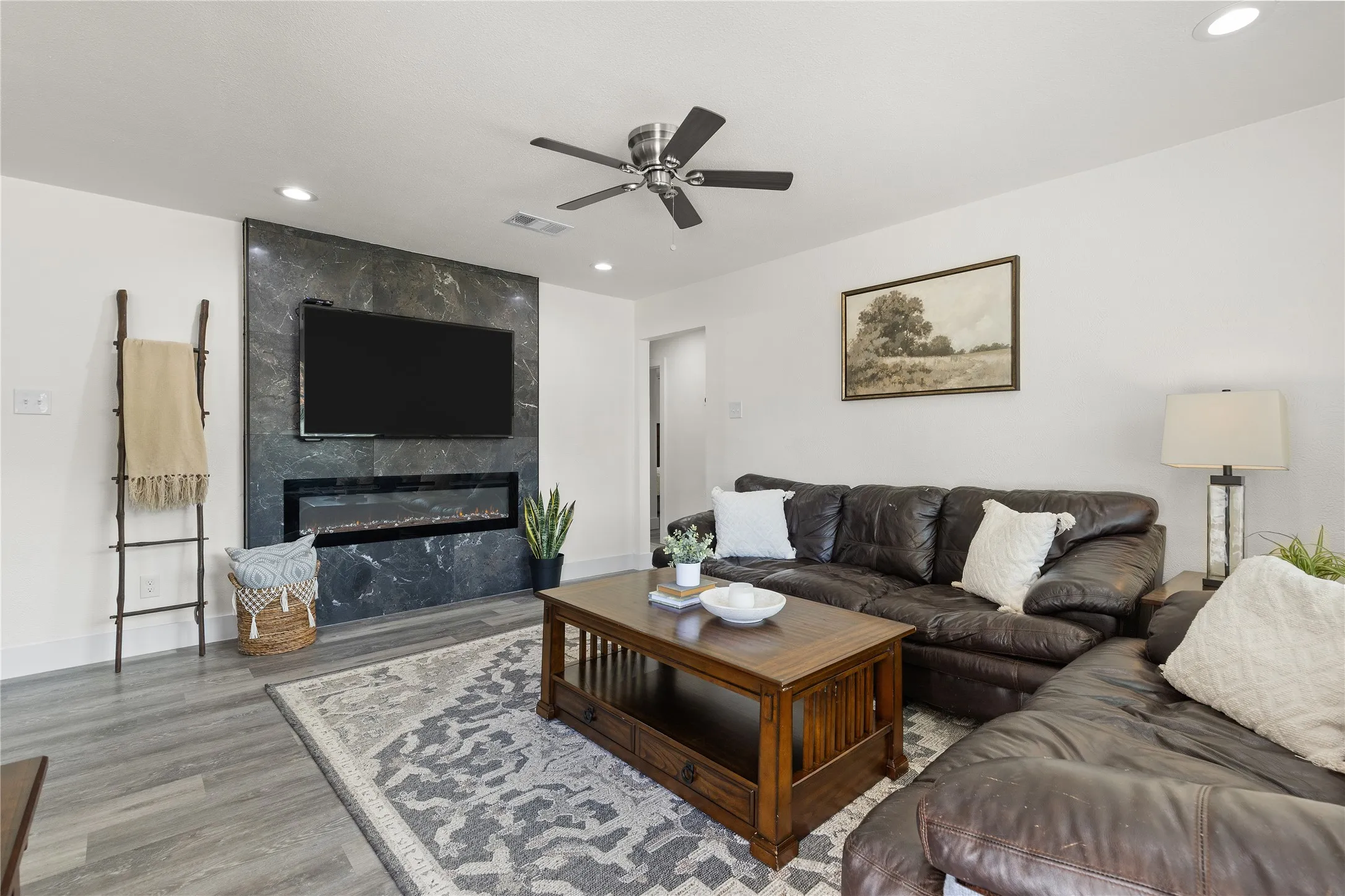 Beautiful electric fireplace