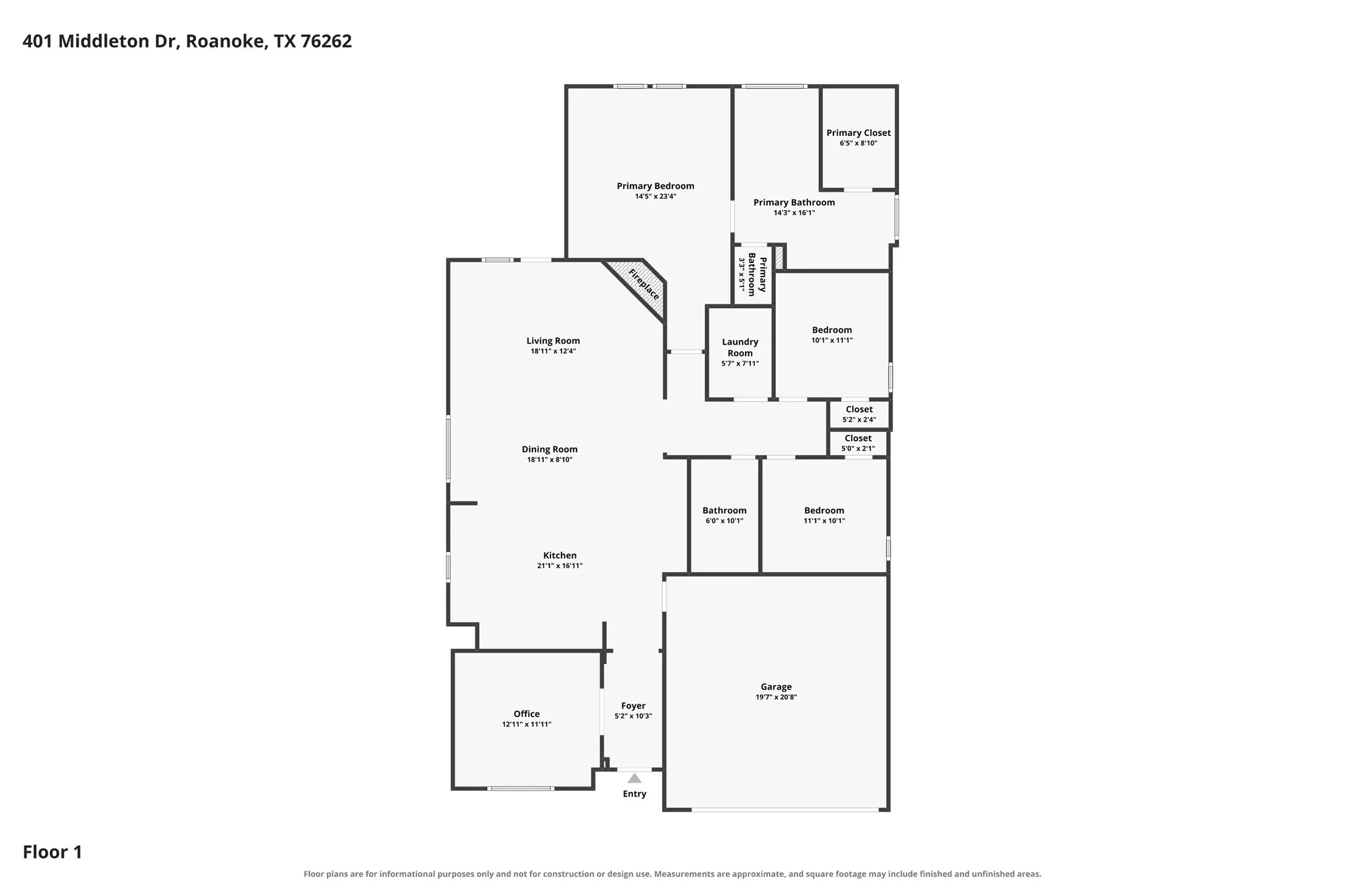 Single Family Residence For Sale in Denton County , 401 Middleton Drive, Roanoke, Texas 76262, 3 Bedroom, 2 Bathroom, 2 Garage spaces, 1,953 Sqft, built in 2015, mls#21361376, Real Estate Agent in Roanoke, Homes For Sale in Denton county, Homes For Sale in Roanoke, Realtor in Roanoke Texas, Real Estate Brokerage Independent Realty Texas, Luminita Cordes Realtor