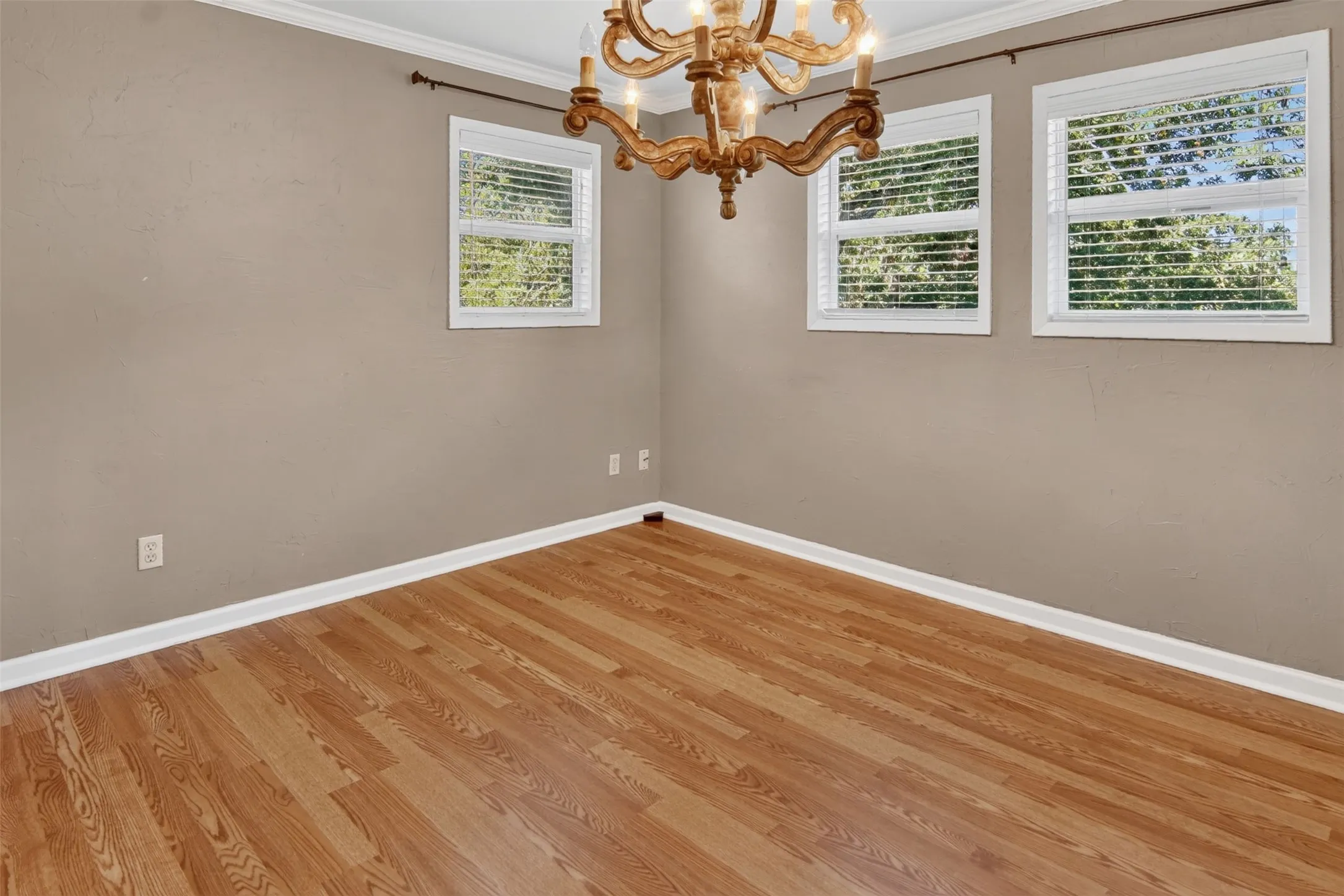 The second floor bedroom