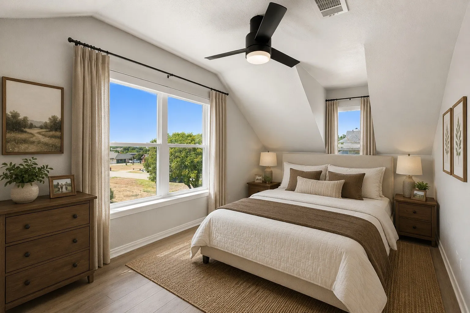 Bedroom—Virtually Staged
