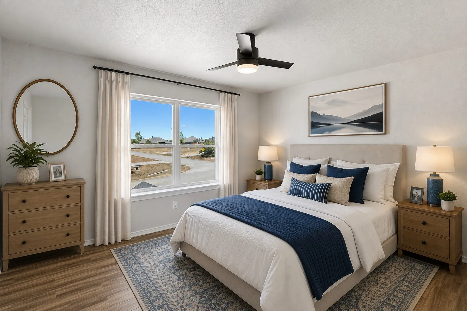 Bedroom—Virtually Staged