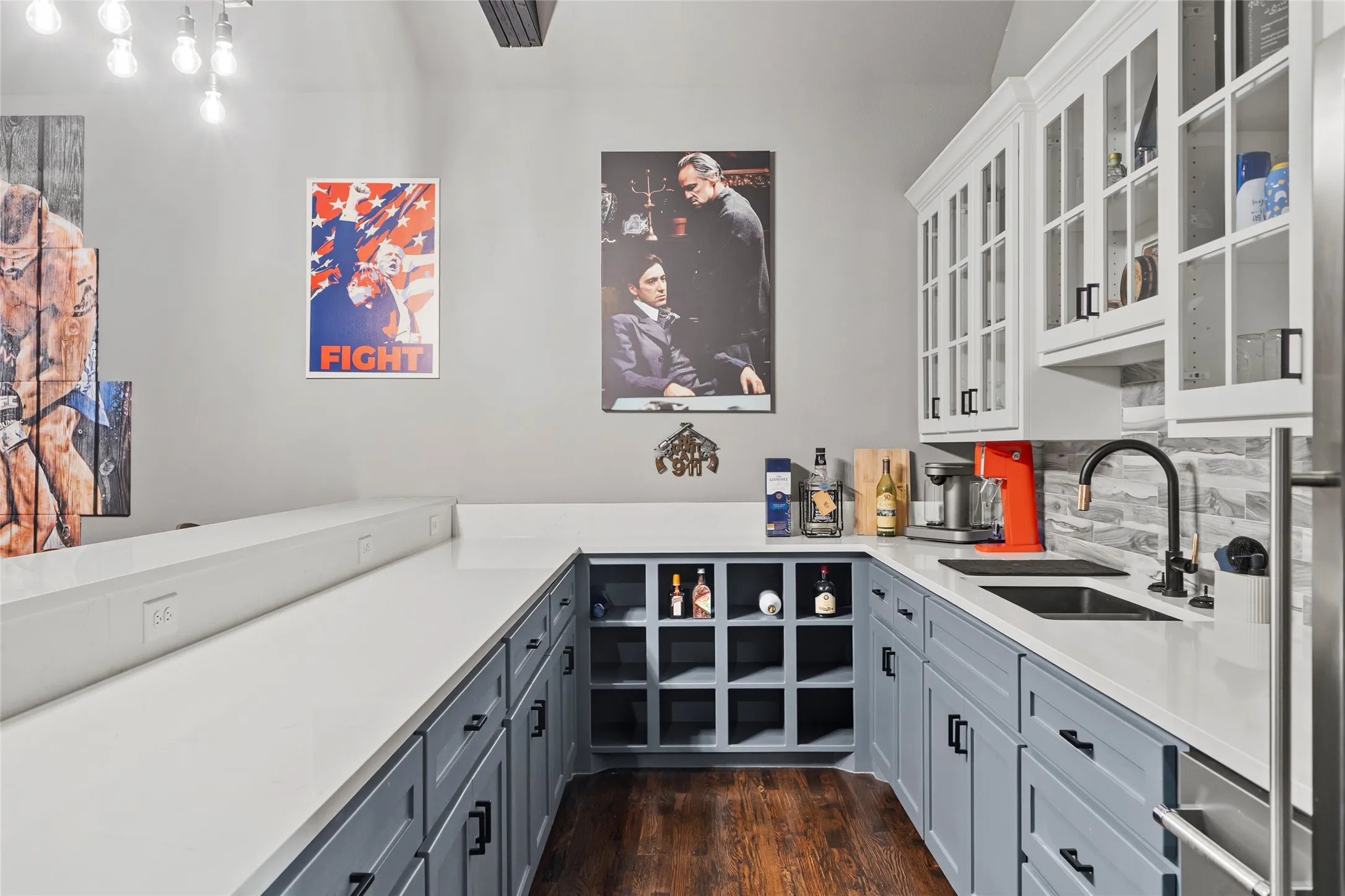 Game room wet bar