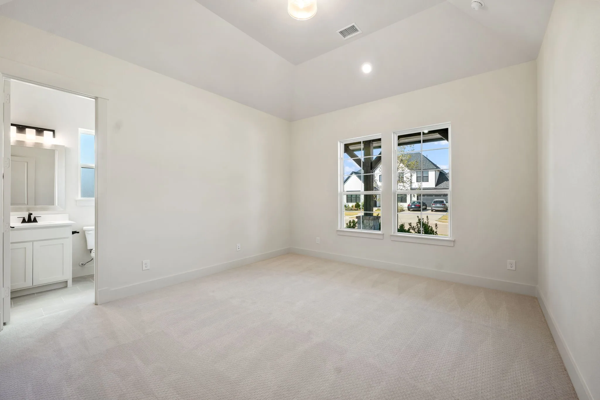 Our Dashiell plan offers nicely sized secondary bedrooms each with ensuite bath.