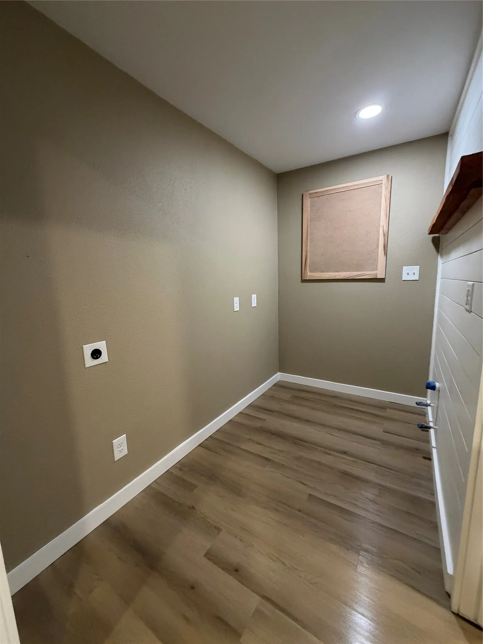 Bonus space - storage, water for wash basin. etc