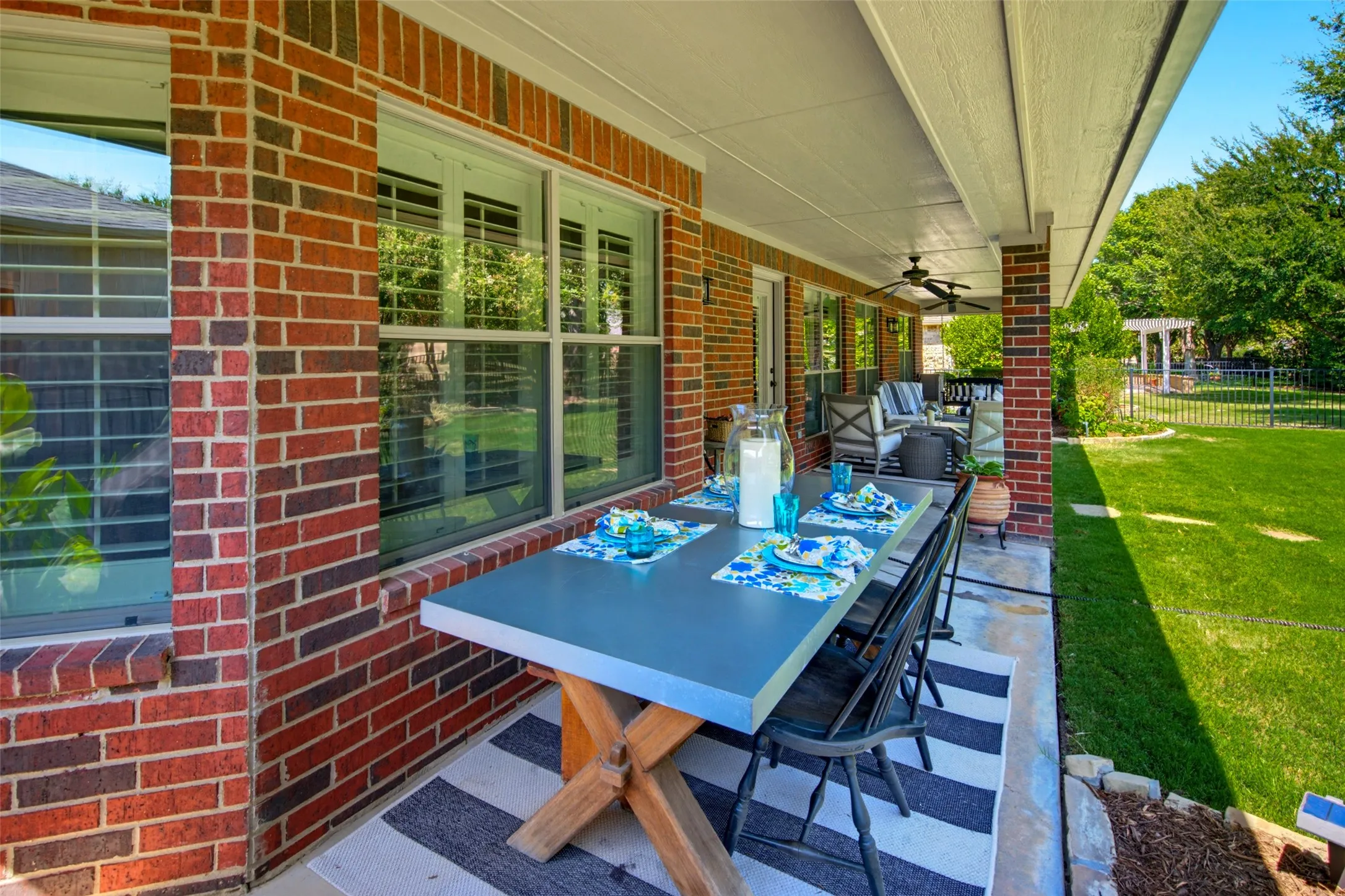Large Covered Patio