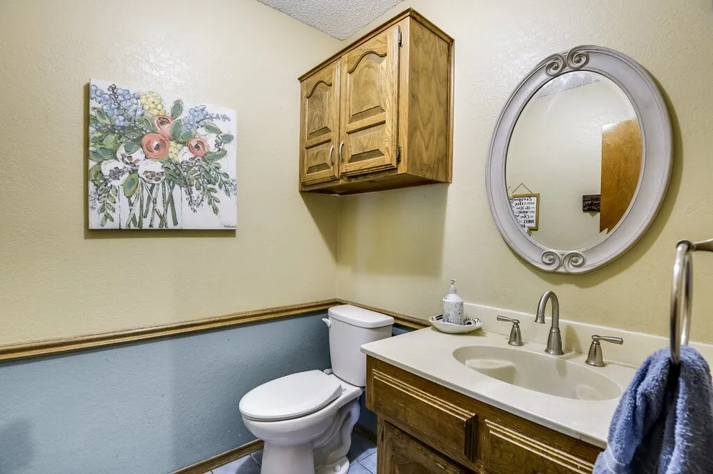 This is the Half Bath - Lots of Space!