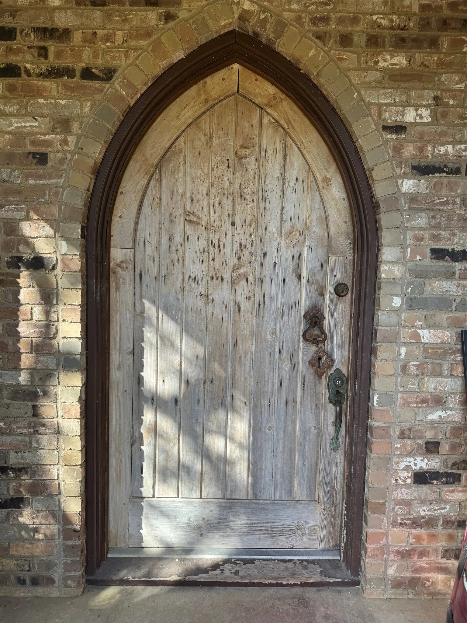 Front Door off a 19th Century English Abby with original hardware!
