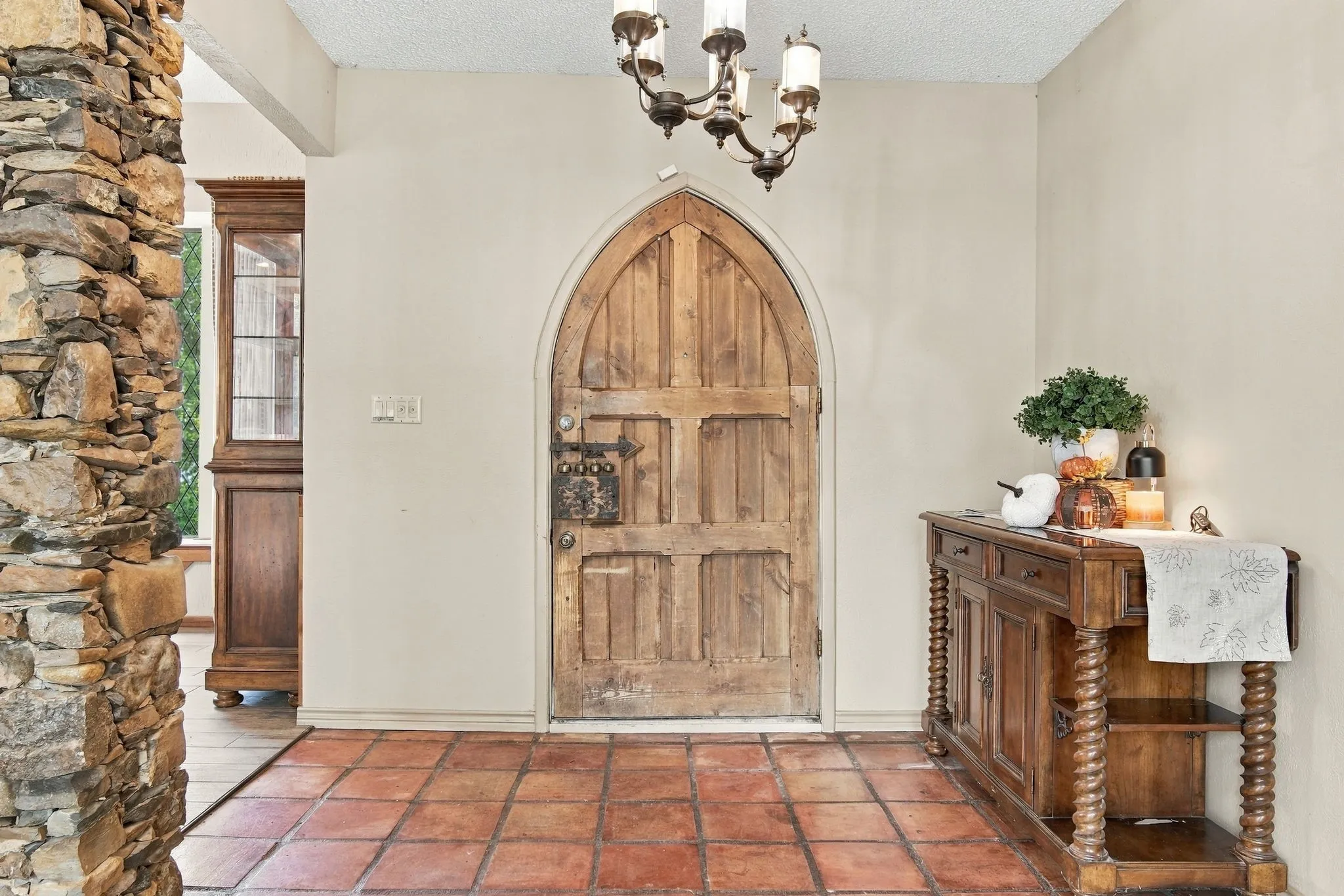 !9th Century English Abby front door!