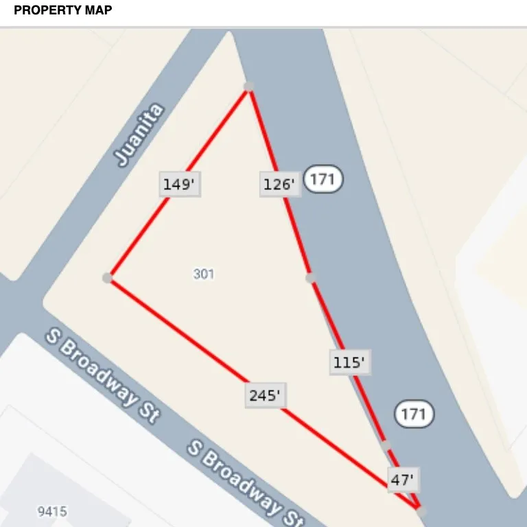 Triangle Lot on 171 in Cresson TX near Lancaster St