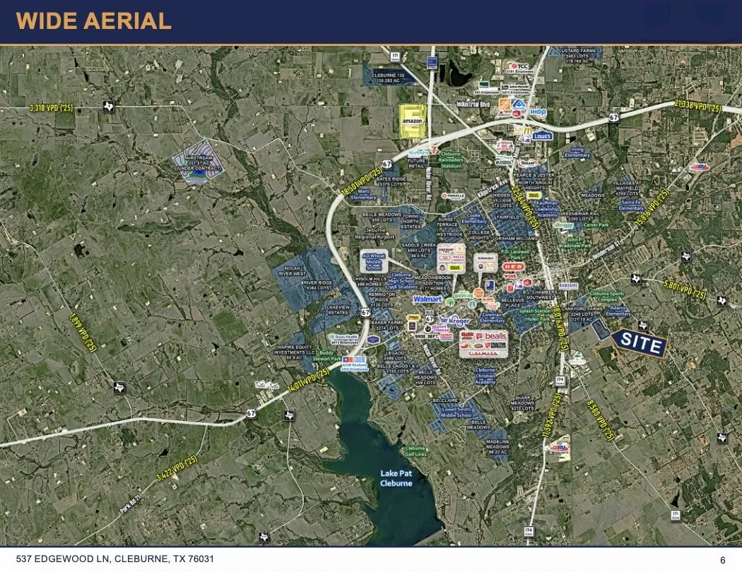 Unimproved Land For Sale in Johnson County , 537 Edgewood Lane, Cleburne, Texas 76031, 0, 0, Garage spaces, 0 Sqft, built in 0, Price $1,100,000, mls#21364256, Real Estate Agent in Cleburne, Homes For Sale in Johnson county, Homes For Sale in Cleburne, Realtor in Cleburne Texas, Real Estate Brokerage Independent Realty Texas, Luminita Cordes Realtor