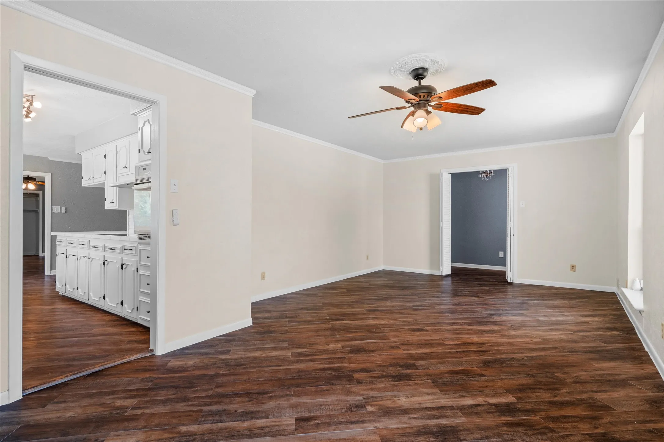 Living room and dining room combo