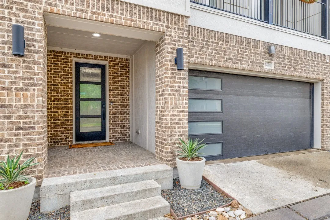 Entry and garage.