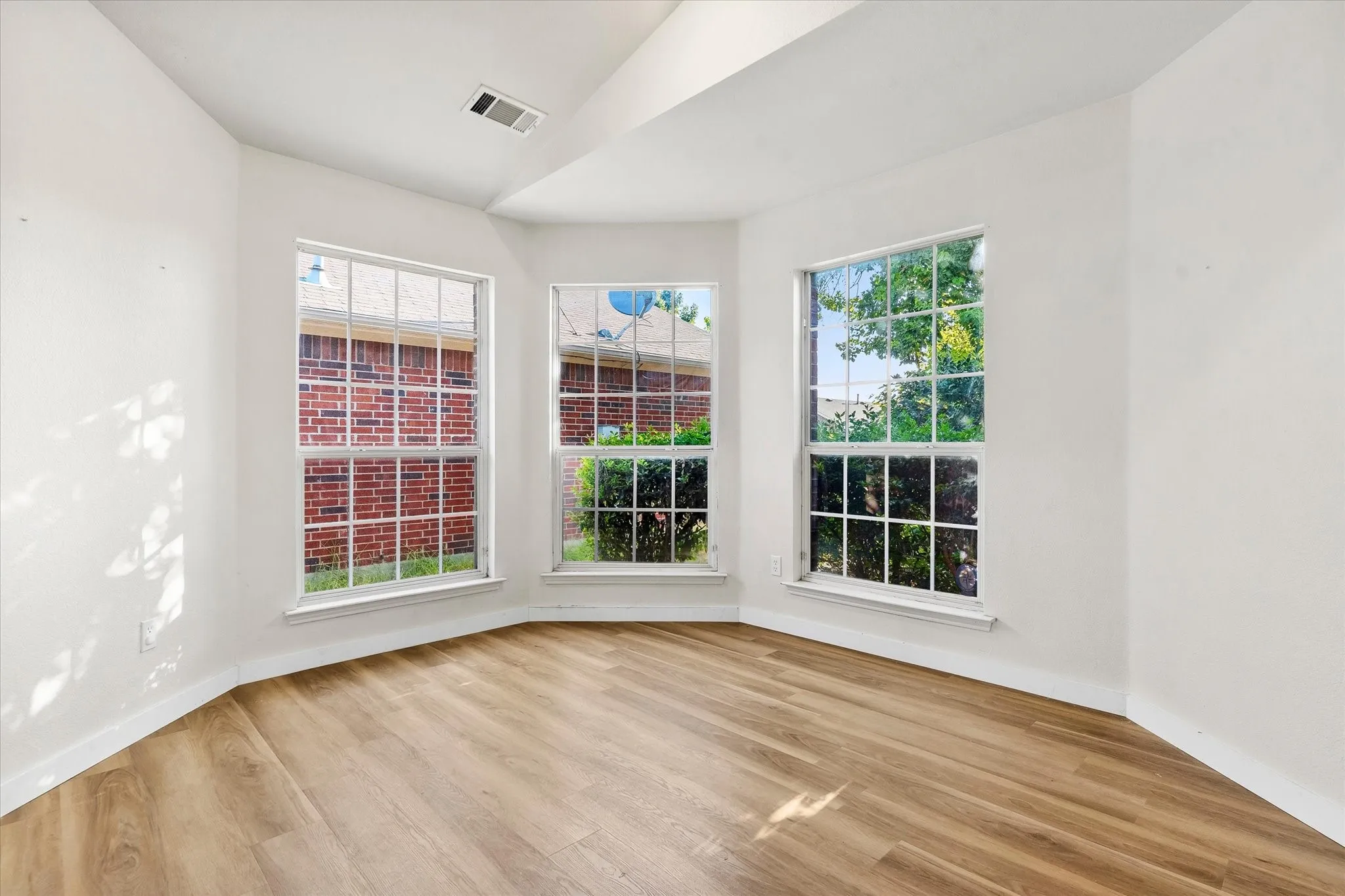 Bay window in the Dining Room for natural light