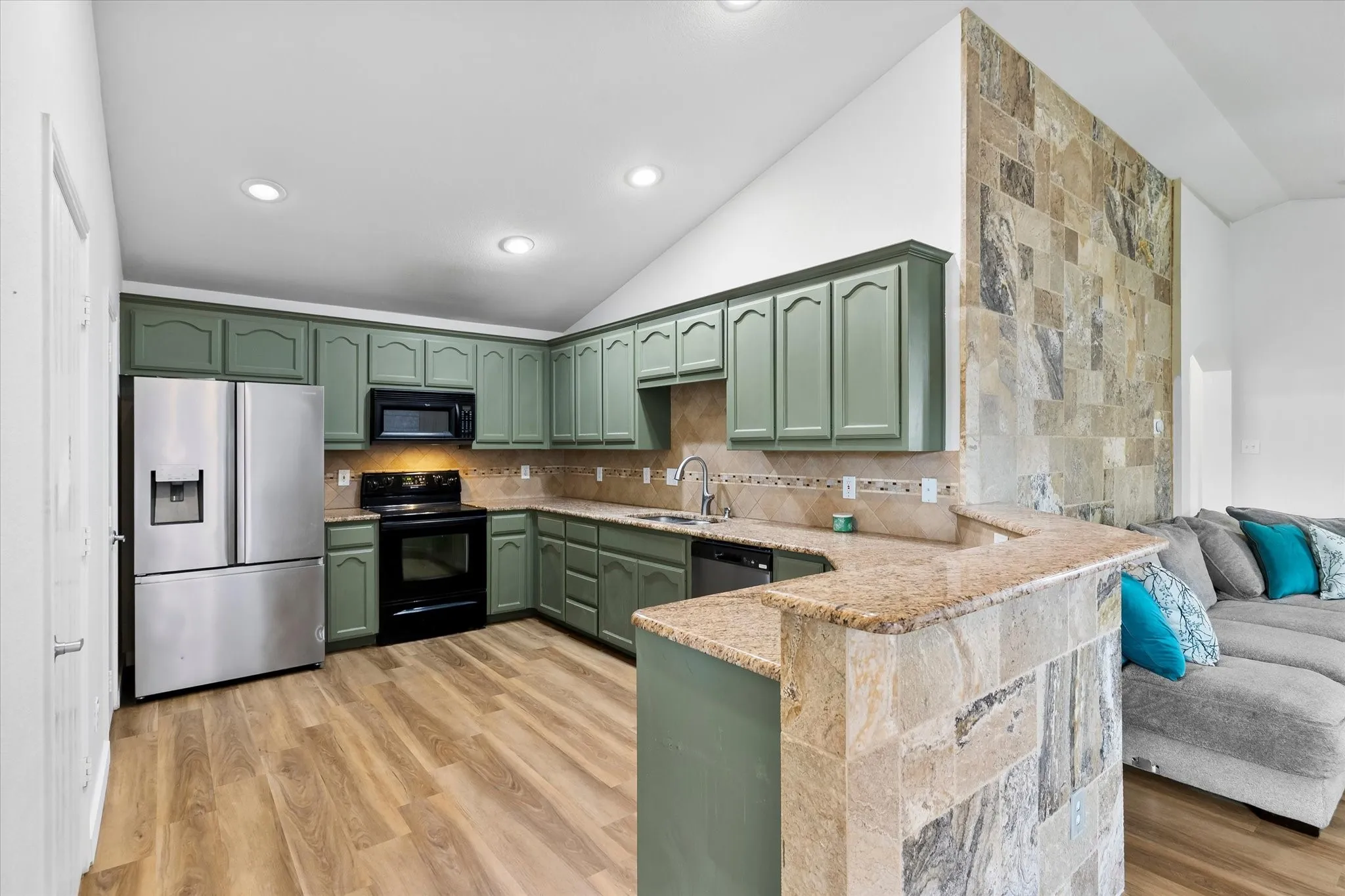 Breakfast Bar is convenient for conversation