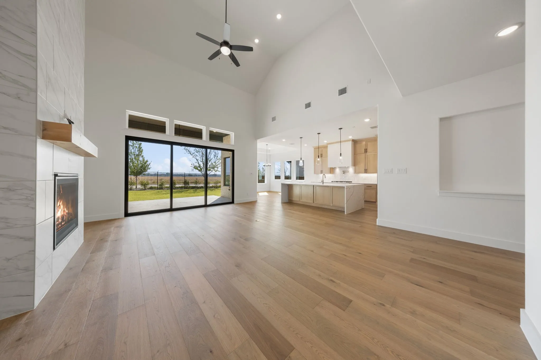 This fabulous open and flowing main floor is an entertainer's dream home!
