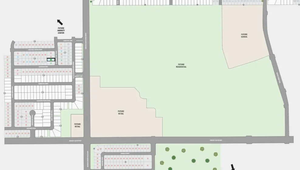 15005 Horseshoe Post Road Site Map