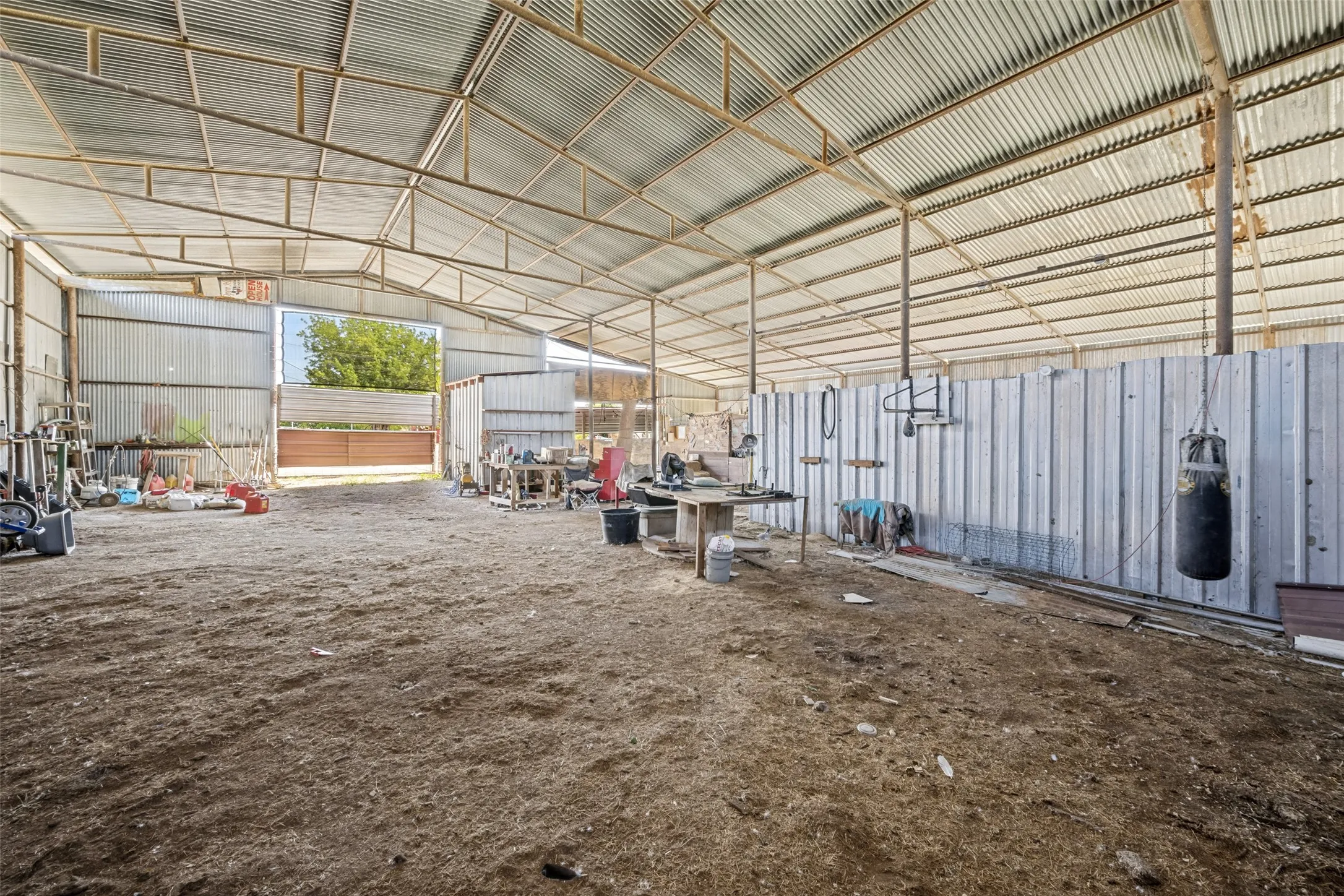 Inside Barn