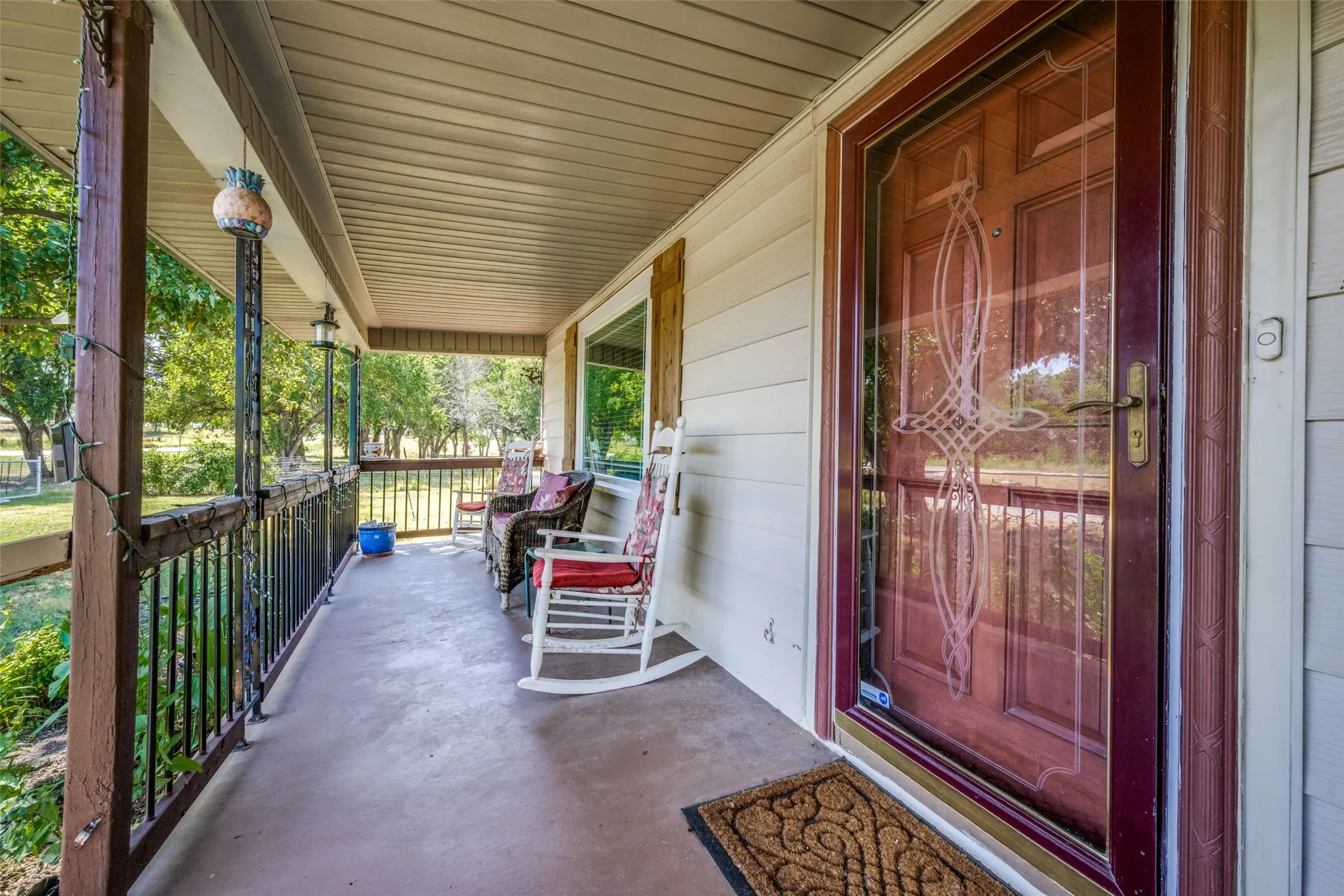 Front Porch for morning coffee