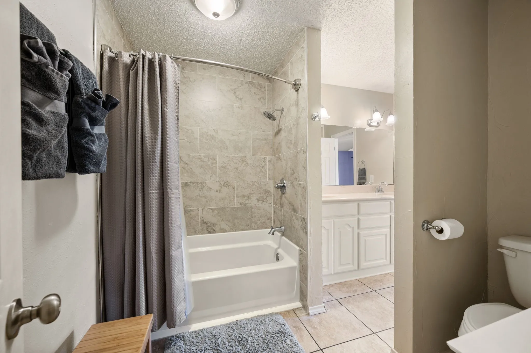 hall bath main bath